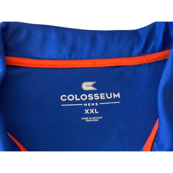 Colosseum Men’s XXL Florida Gators Blue Orange Polo Shirt Embroidered Logo - Picture 6 of 8